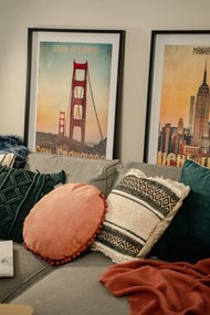 Plakat w ramie do salonu BRIDGE, 52 x 72 cm