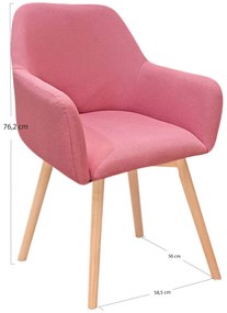 Krzeso z tkaniny Bellu