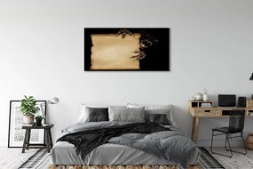 Obraz canvas na ścianę Kartka ze Straszną Postacią