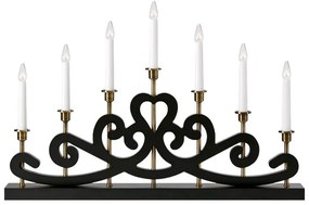 Czarna świąteczna dekoracja świetlna Nightfall – Markslöjd