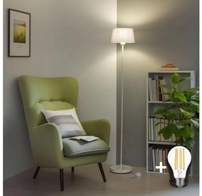 Brilagi - Lampa stojąca LED CERIA 1xE27/40W/230V śr. 30 cm biała