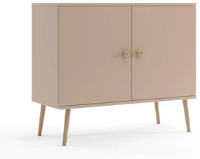 Komoda LEBEL z drzwiczkami 100cm machiato MELIMEBLE