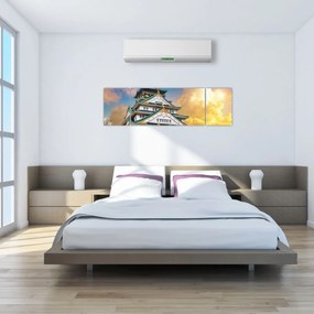 Obraz - Zamek Osaka (170x50 cm)