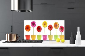 Szkło Dekoracyjne do Kuchni Bukiet Polnych Kwiatów