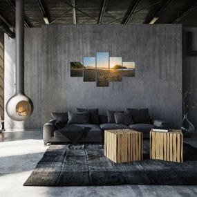 Obraz plaży (125x70 cm)