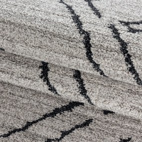 Dywan poliestrowy Berber rustykalny beżowy 140 cm x 200 cm