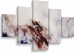 Obraz - Fioletowy marmur N⁰1 (125x70 cm)
