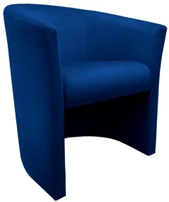 Fotel MAROS VELVET granatowy ATOS