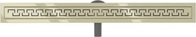 Mexen Flat 360° M15 odpływ liniowy obrotowy 80 cm, złoty - 1524080-40