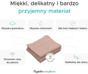 2x ręcznik JERRY piaskowy