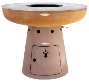 Grill na węgiel drzewny ø 102 cm Nero L – Remundi
