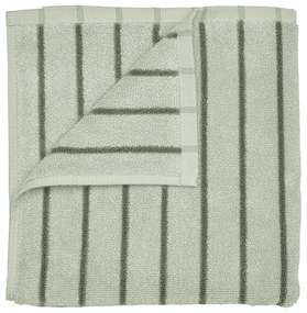 Zielony ręcznik z bawełny organicznej frotte 50x100 cm Arto – Blomus