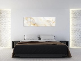 Obraz - Abstrakcja z dekoracją (170x50 cm)