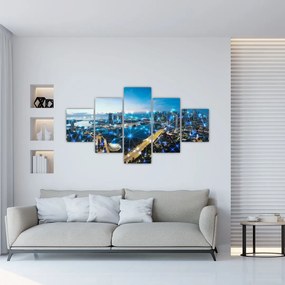 Obraz - Sieć miejska (125x70 cm)