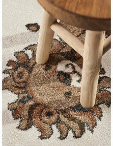 Kremowy dywan dziecięcy ø160 cm Roar like a Lion – Villeroy&amp;Boch