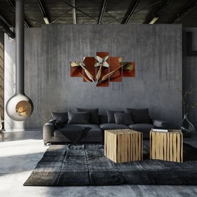 Obraz trzech strzałek (125x70 cm)
