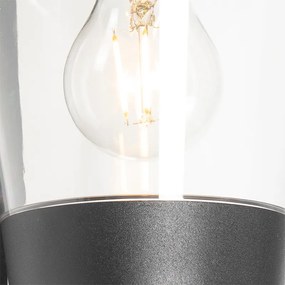 Zewnetrzna Lampa ścienna zewnętrzna czarna IP44 z czujnikiem ruchu - Joren Nowoczesny Oswietlenie zewnetrzne