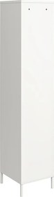Biała metalowa szafka 38x185x40 cm Mission District – Støraa