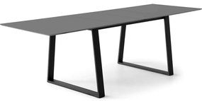 Antracytowy rozkładany stół 90x165 cm Meza – Hammel Furniture