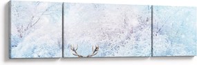Obraz majestatycznego jelenia (170x50 cm)