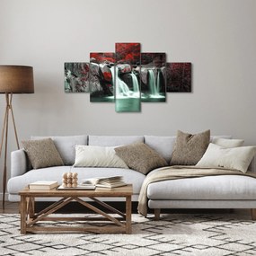 Obraz - Wodospady (125x70 cm)