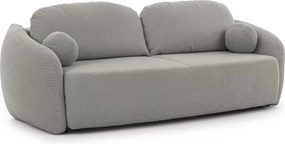 Kanapa Latina z funkcją spania - szara boucle Lambi 11