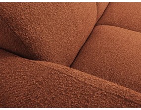 Brązowa sofa z materiału bouclé 170 cm Molino – Micadoni Home