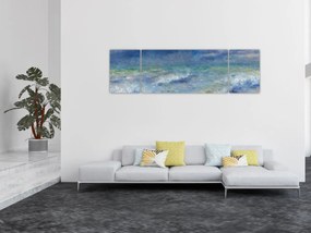 Obraz - Pierre-Auguste Renoir, Seascape, reprodukcje (170x50 cm)