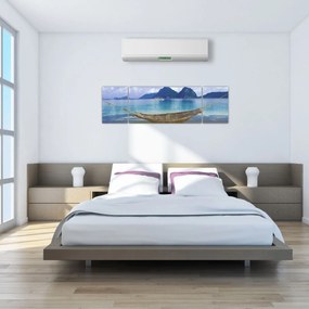 Obraz - Obraz hamaka na plaży 2 (170x50 cm)