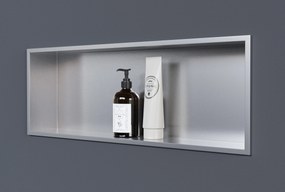 Półka wnękowa ścienna ze stali nierdzewnej NT206010X