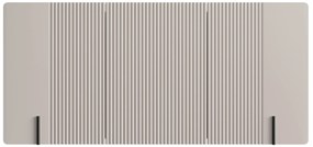 Komoda Malmi 150 cm wisząca - kaszmir / czarny