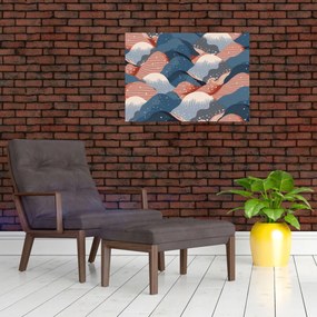 Obraz - Japońskie fale (70x50 cm)