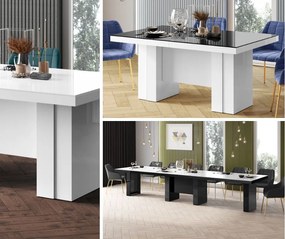 Stół rozkładany do 400 cm Largo Hubertus połysk