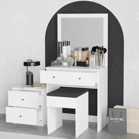 Stolik kosmetyczny Nice White