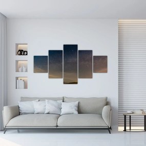 Obraz nocnego nieba (125x70 cm)