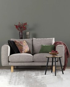 Zestaw poduszek do salonu Fern Flower maroon