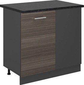 Szafka narożna szlachetna szarość 86x60x81.6 r-line