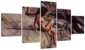 Obraz - Obraz kobiety (125x70 cm)