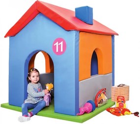 Zestaw kształtek piankowych do przedszkola Playhome, wielokolorowy