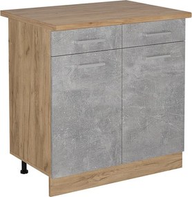 Szafka dolna do kuchni beton 80x60x81.6 r-line