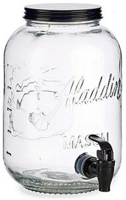 Szklany słój na napoje ALLADIN 3,8L