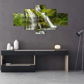 Obraz - Wodospad, Wind River Valley (125x70 cm)