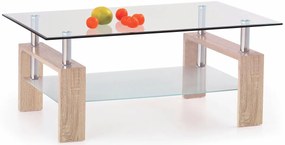 Ława szklana dąb sonoma G8-N37