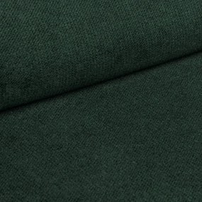 Łóżko tapicerowane COMFINO VELVET z wysuwanym miejscem do spania 120x200 cm, ciemnozielone