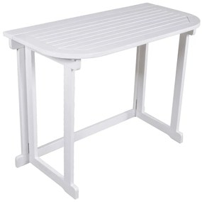 Stolik ogrodowy z litego drewna eukaliptusowego 100x76 cm Manila – Garden Pleasure
