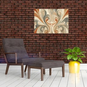 Obraz - Wiry w ziemistych barwach (70x50 cm)