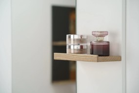 Lustro łazienkowe L-WOOD 59 cm biały połysk KROFAM