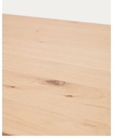 Rozkładany stół z dodatkowym blatem w dekorze dębu 80x120 cm Yain – Kave Home