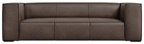 Brązowa skórzana sofa 227 cm Madame – Windsor &amp; Co Sofas