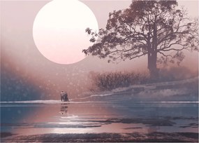 Obraz - Zakochana para (70x50 cm)